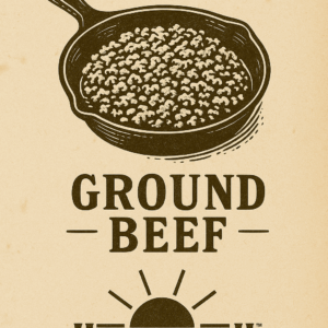 grass-finished ground beef Texas - Horizon Ranch